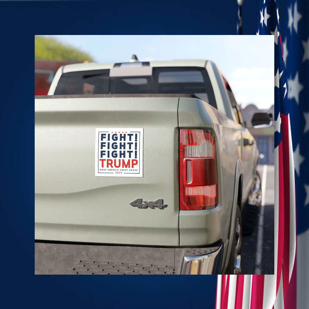 Trump Fight, Fight, Fight Magnet