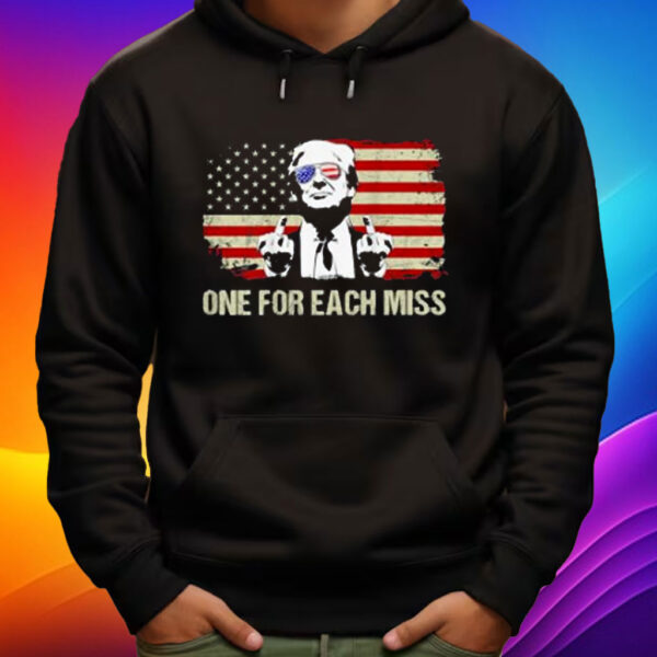 Trump One For Each Miss Trump Shirt Vote Trump 2024 Shirt
