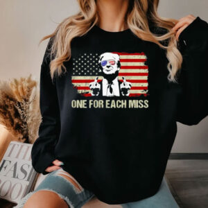 Trump One For Each Miss Trump Shirt Vote Trump 2024 Shirt