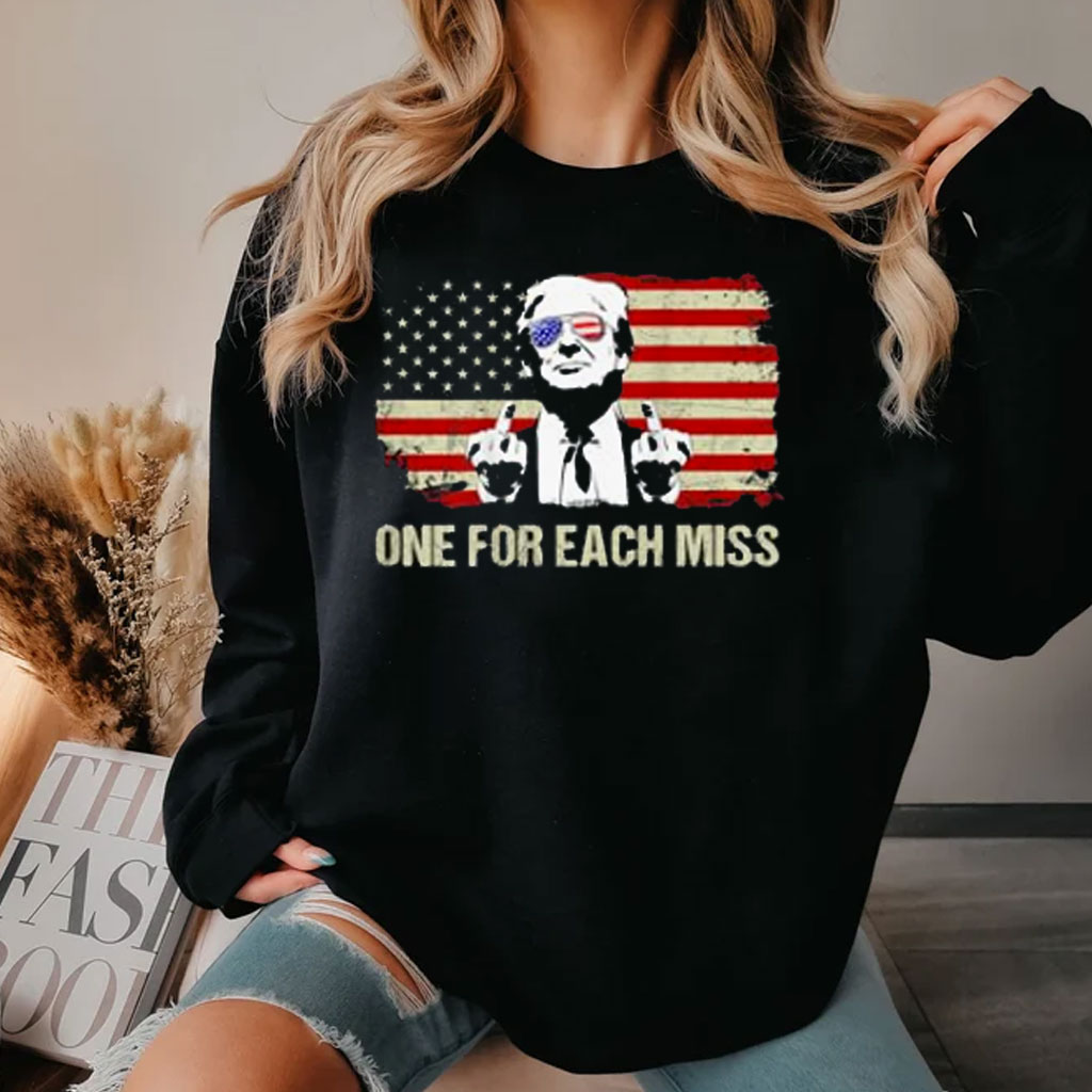 Trump One For Each Miss Trump Shirt Vote Trump 2024 Shirt