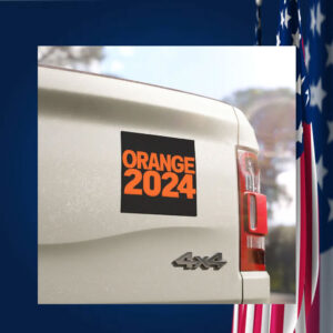Trump Orange 2024 Car Magnet