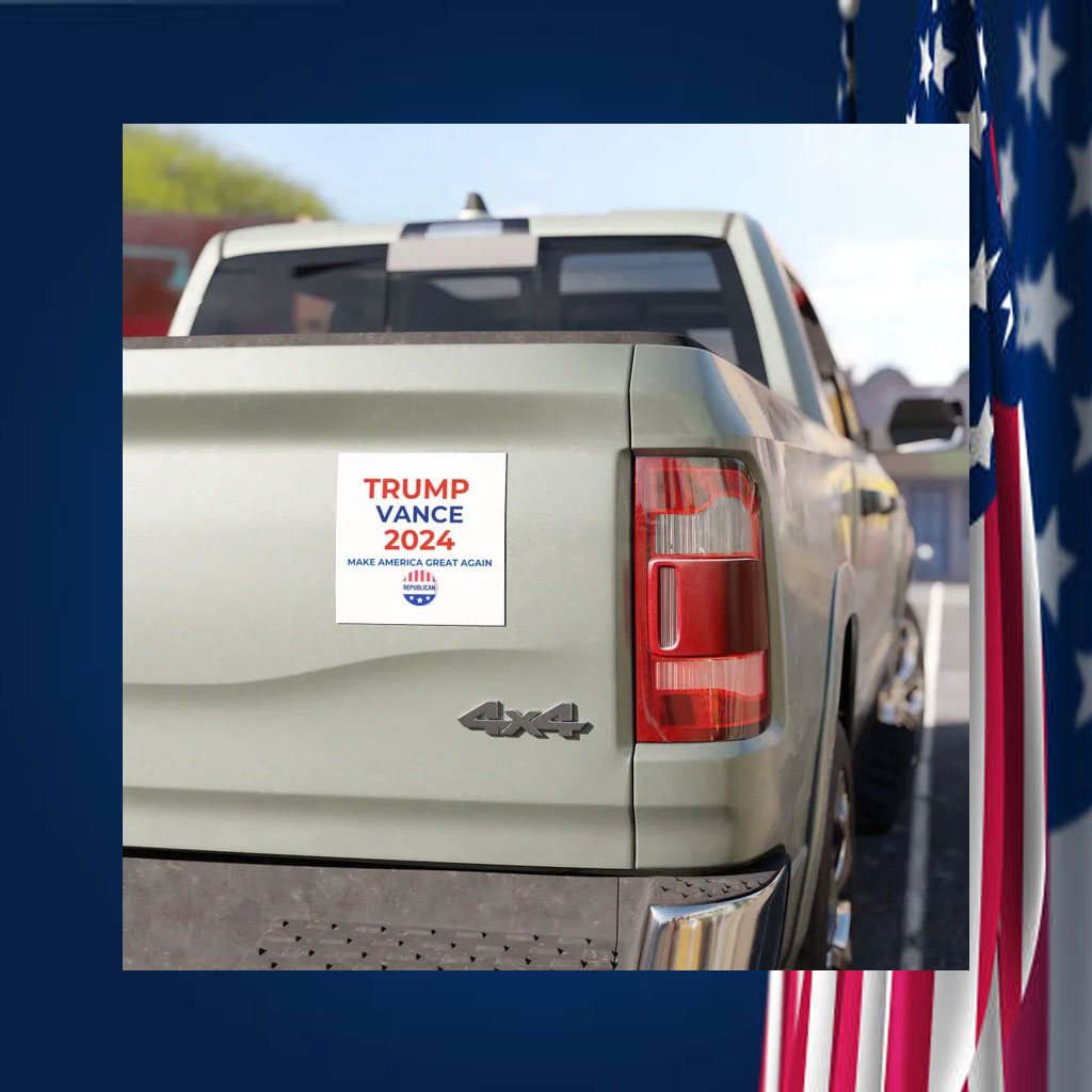 Trump Vance 2024 Car Magnets