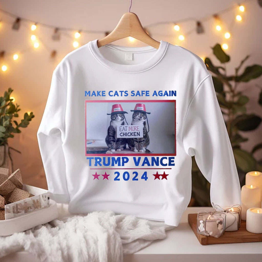 Trump Vance 2024 Cats Shirt