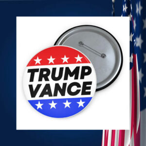Trump Vance 2024 Pin Buttons