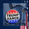 Trump Vance 2024 Pin Buttons