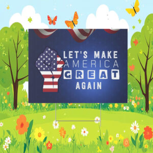 Trump Vance 2024 Yard Sign, Donald Trump President JD Vance Vice 2024 Yard Sign