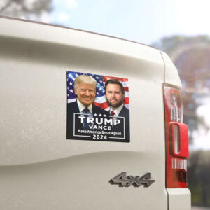 Trump & Vance Car Magnet