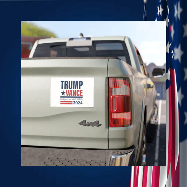 Trump Vance Car Magnet, Trump Revenge Tour Sticker