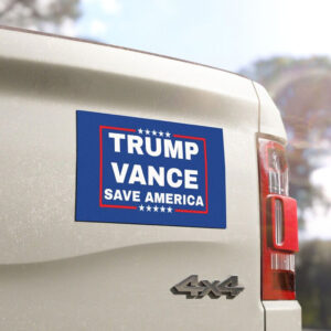Trump Vance Save America Car Magnet