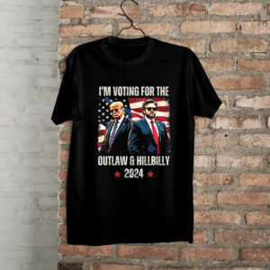 Trump Vance Shirt, Outlaw Hillbilly, Distressed Trump Shirt