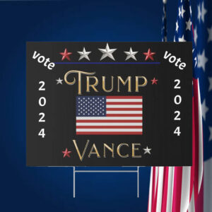Trump Vance Yard Sign , USA election sign for yard