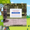 Trump is Weird and Annoying Yard Sign - Election 2024