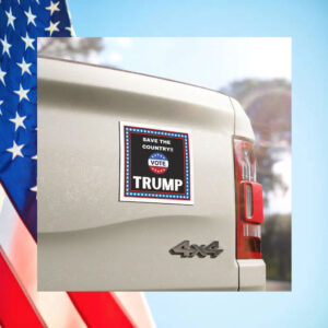 Vote Trump Car Magnet Sticker , Trump Vance 2024