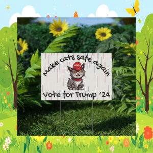 Vote Trump Vance Yard Sign