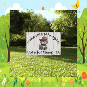 Vote Trump Vance Yard Sign