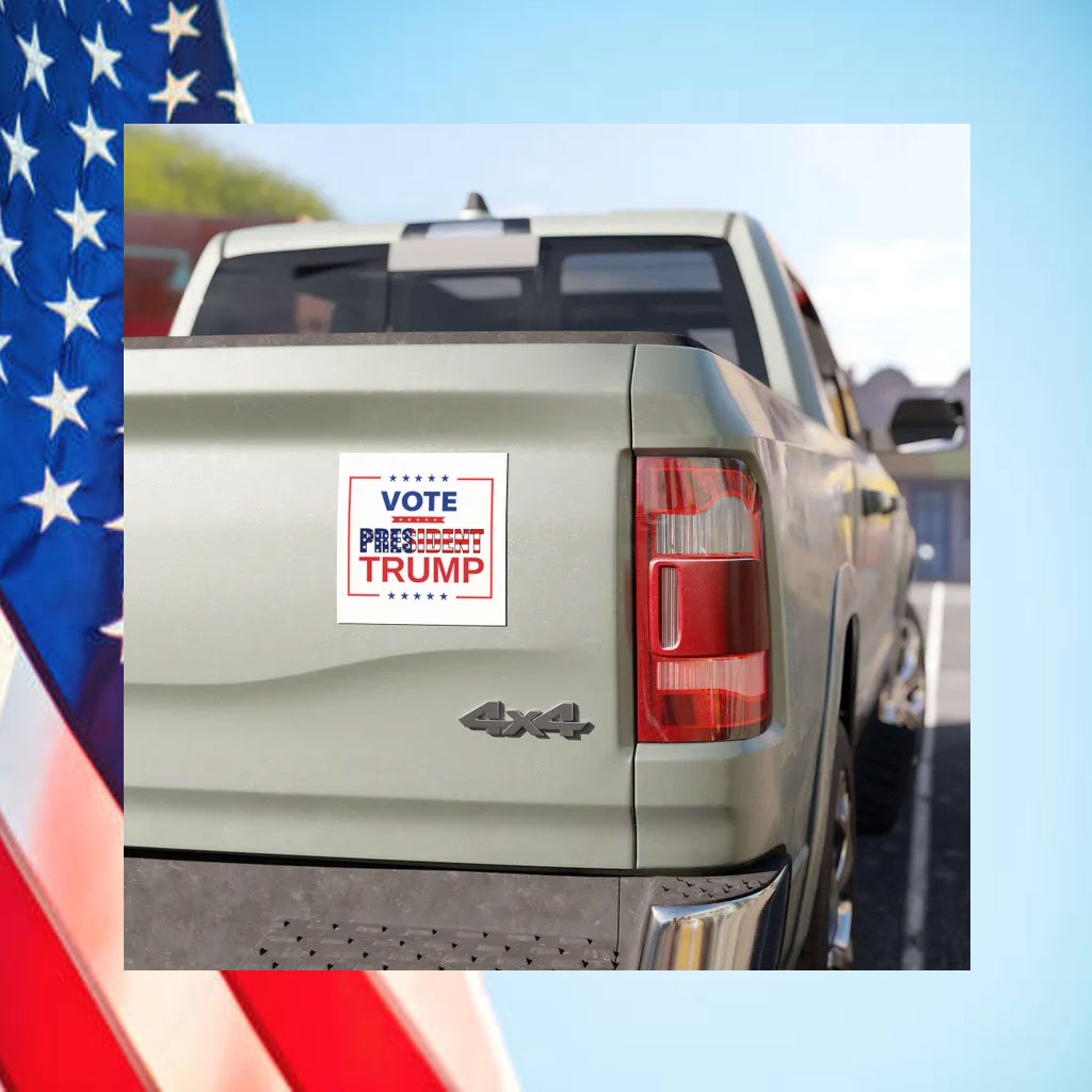 Vote For Trump Car Magnets - Pro Trump 2024