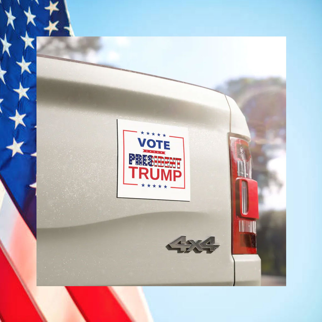 Vote For Trump Car Magnets - Pro Trump 2024