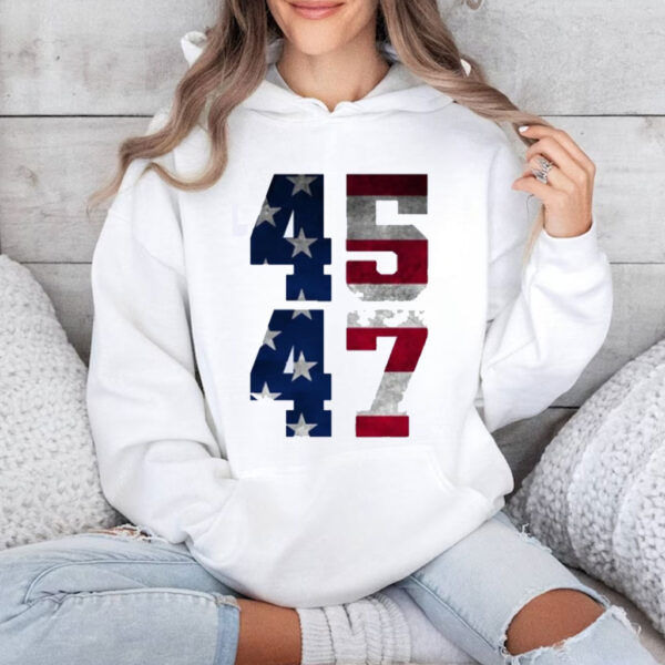 45 47 Shirt, Trump 2024 Shirt, President Election Shirt
