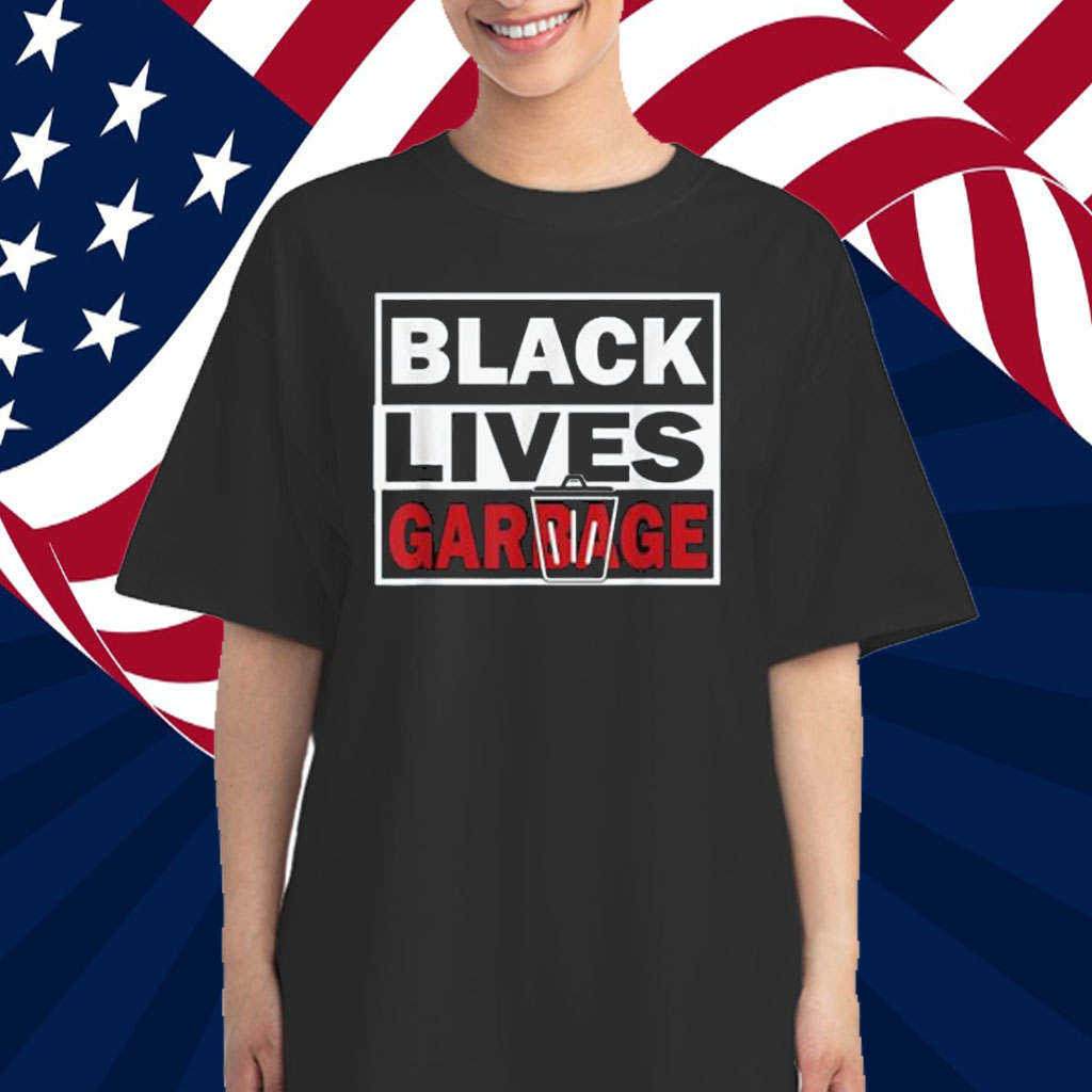Black Lives Garbage For Trump 2024 Tees - Trump Supporter T-Shirt