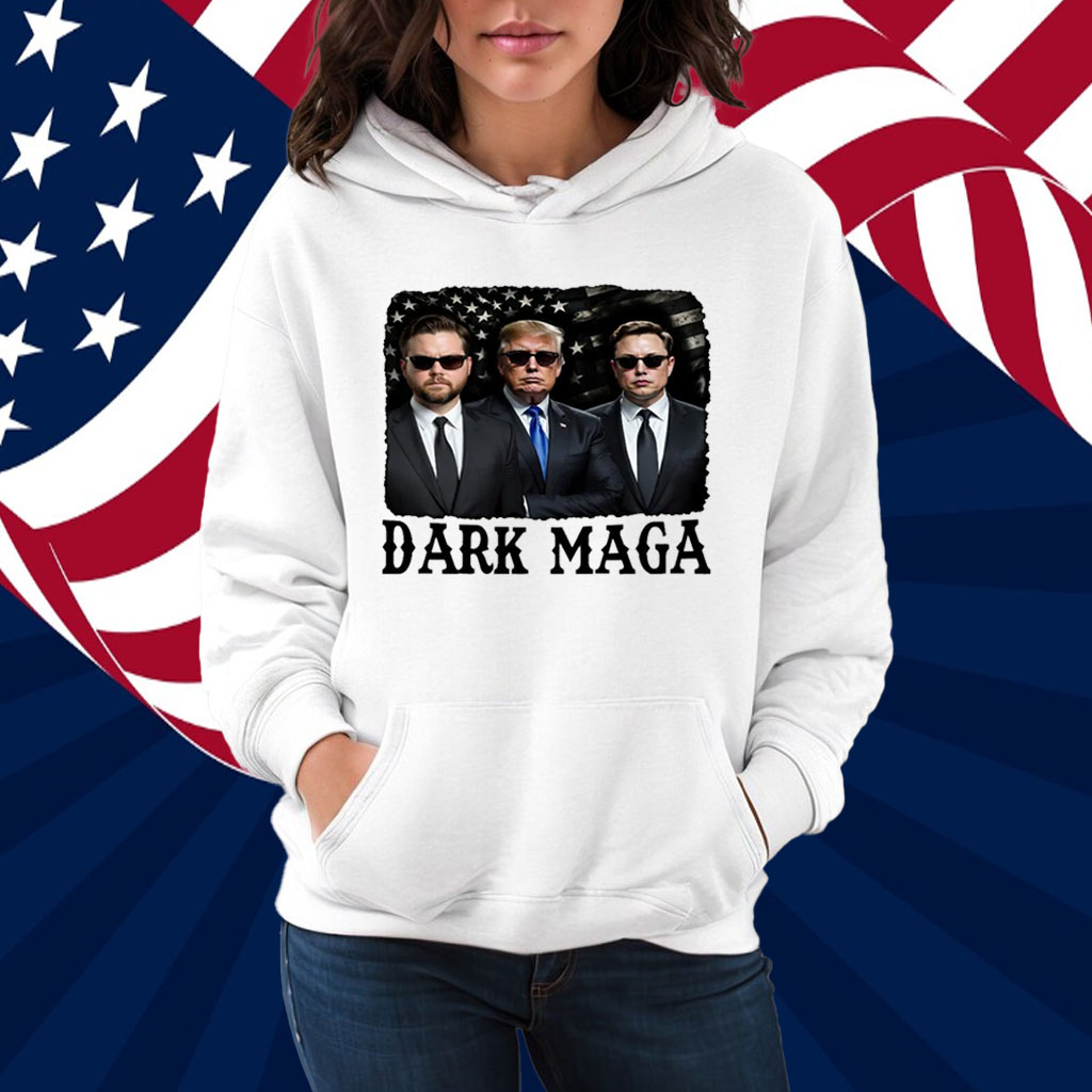 DARK MAGA JD Vance Trump Elon Musk T-Shirt