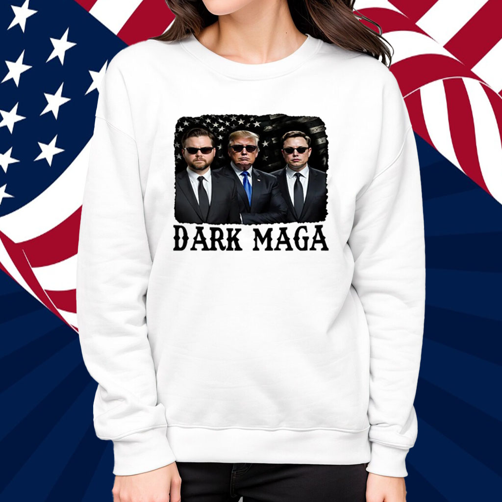 DARK MAGA JD Vance Trump Elon Musk T-Shirt
