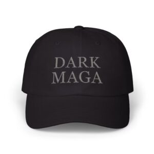 Dad Cap - Dark MAGA Hat for Trump Supporters