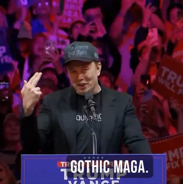 Dark Gothic MAGA Hat