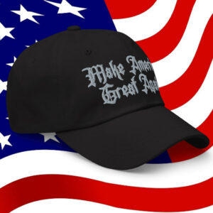 Dark Gothic Maga Cap Hat