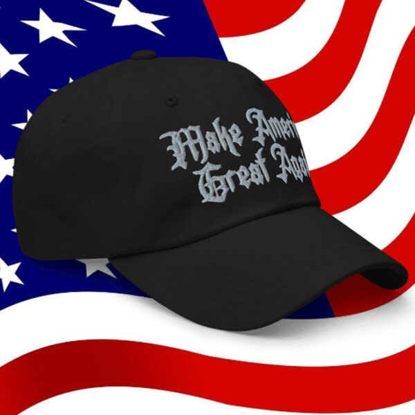Dark Gothic Maga Cap Hat