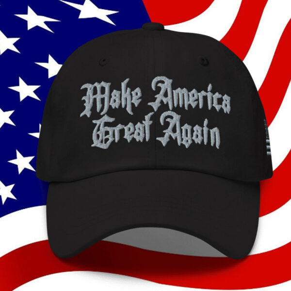 Dark Gothic Maga Cap Hat