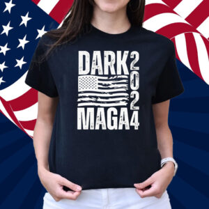 Dark Maga 2024 Trump Elon Musk Black T-Shirt