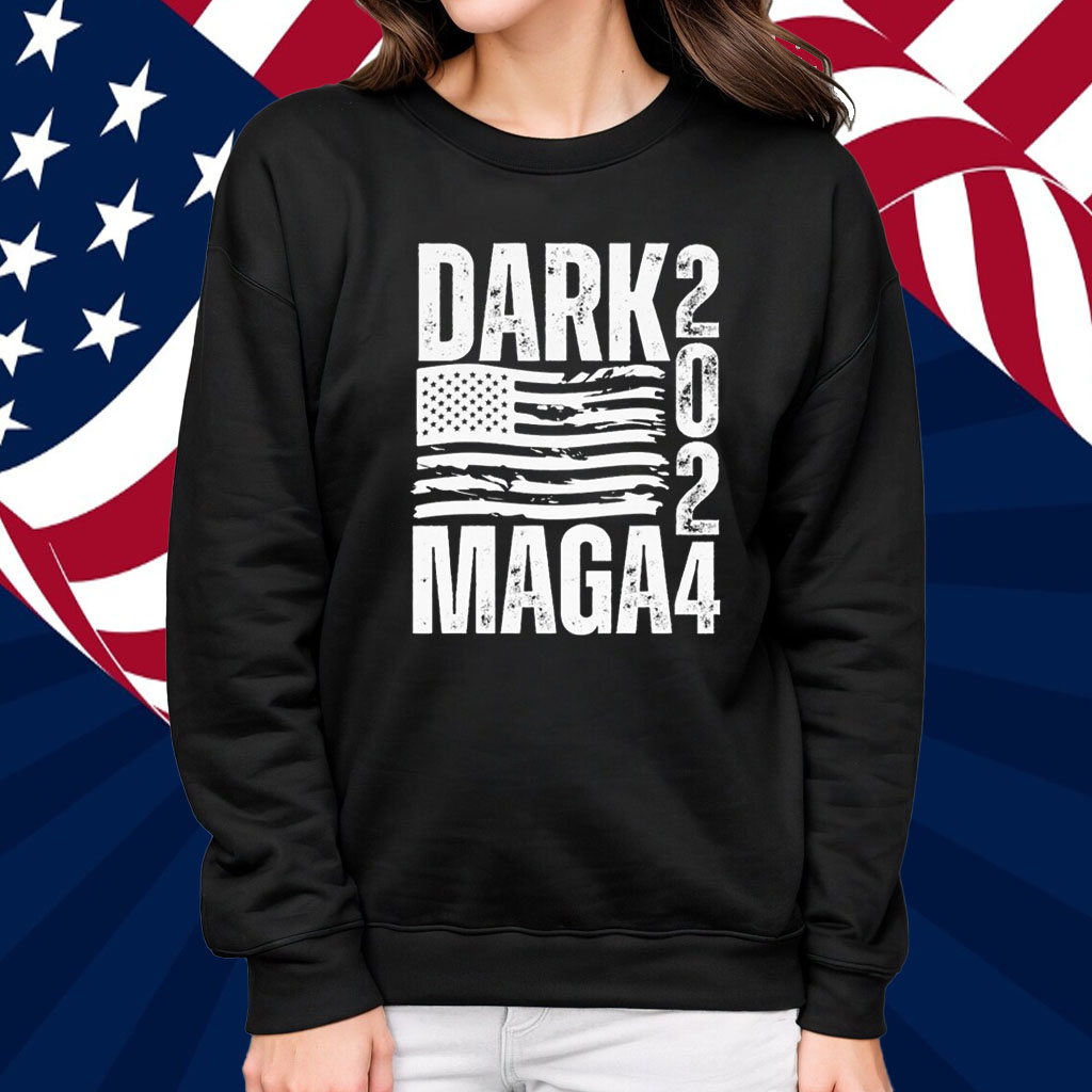 Dark Maga 2024 Trump Elon Musk Black T-Shirt