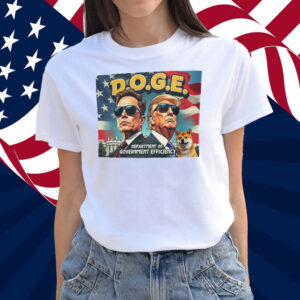 Doge coin Elon Musk Donald Trump Shirt