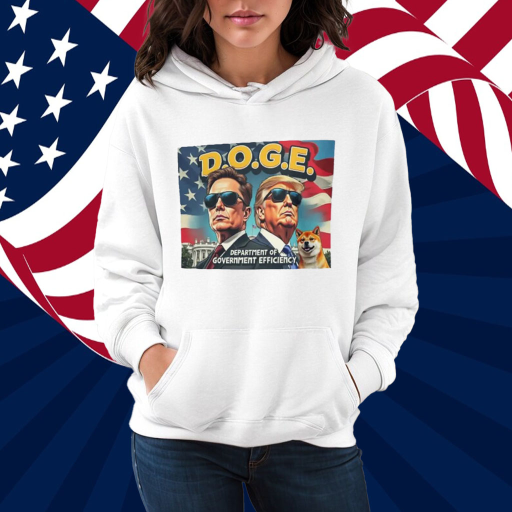 Doge coin Elon Musk Donald Trump Shirt