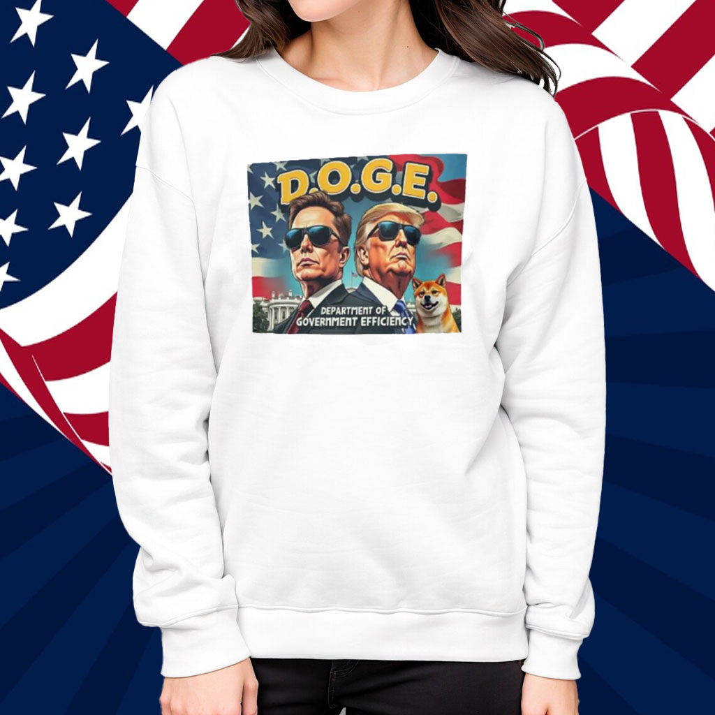 Doge coin Elon Musk Donald Trump Shirt