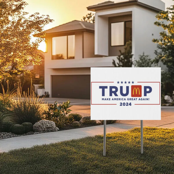 Donald Trump MAGADonald’s 2024 Yard Sign
