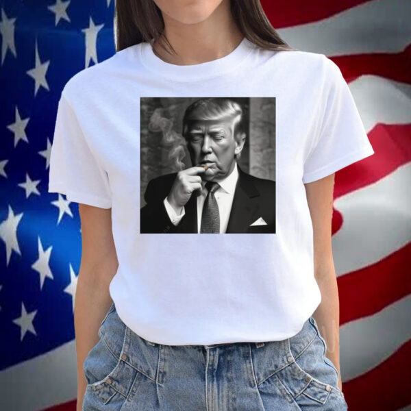 Donald Trump Smoking After The Shooting Shirt
