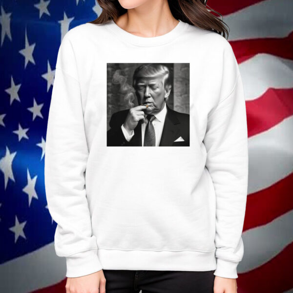 Donald Trump Smoking After The Shooting Shirt