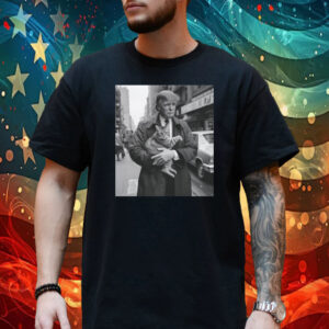 Donald Trump and Cat in NYC T-Shirt