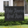 Dark Gothic Maga Yard Sign