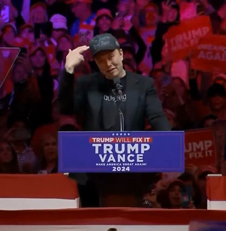 Elon Musk "I'm dark gothic MAGA" Hat