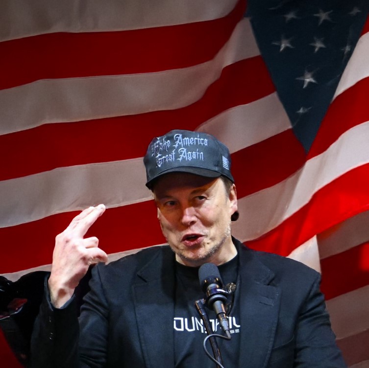 Elon Musk "I'm dark gothic MAGA" Hat