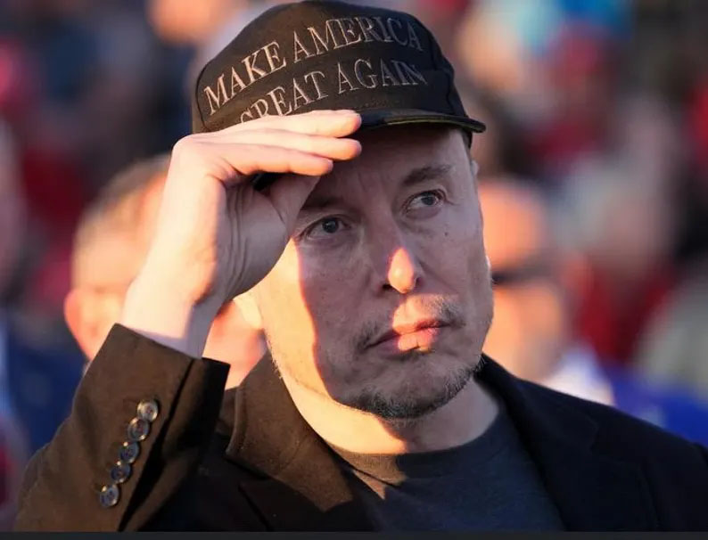 Elon Musk Black Trump Cap, Low Profile Baseball Cap