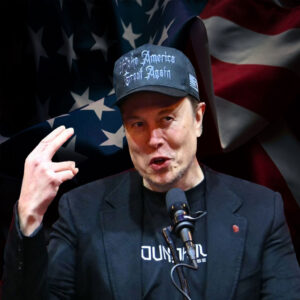 Elon Musk Dark Gothic Maga Hat