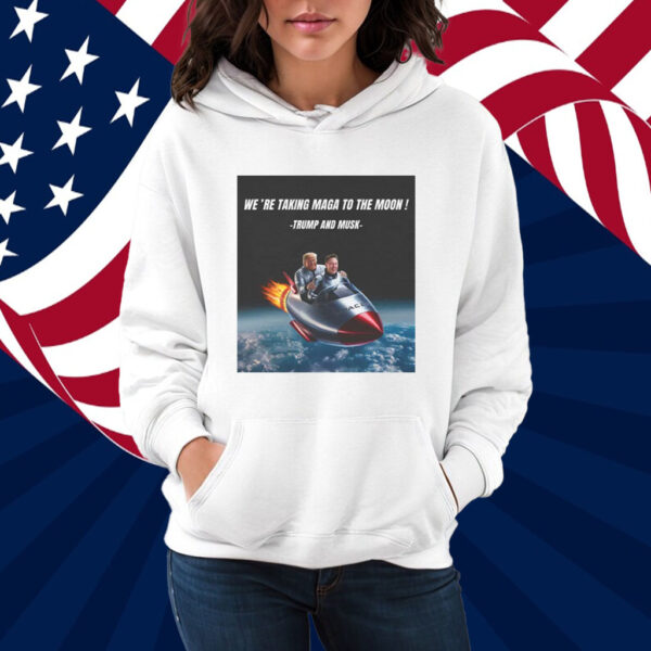 Elon Musk Supports Trump to Save Democracy ,Dark MAGA Rally Shirt