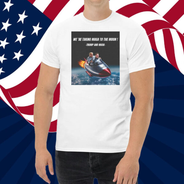 Elon Musk Supports Trump to Save Democracy ,Dark MAGA Rally Shirt