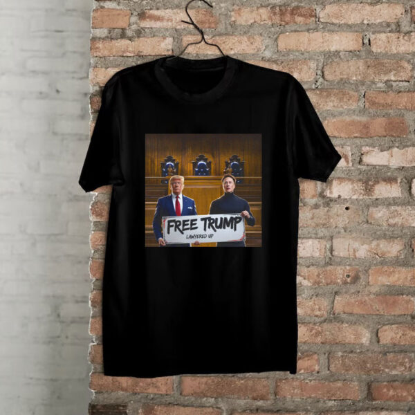 Elon Musk Supports Trump to Save Democracy ,Dark MAGA activated Rally Shirt