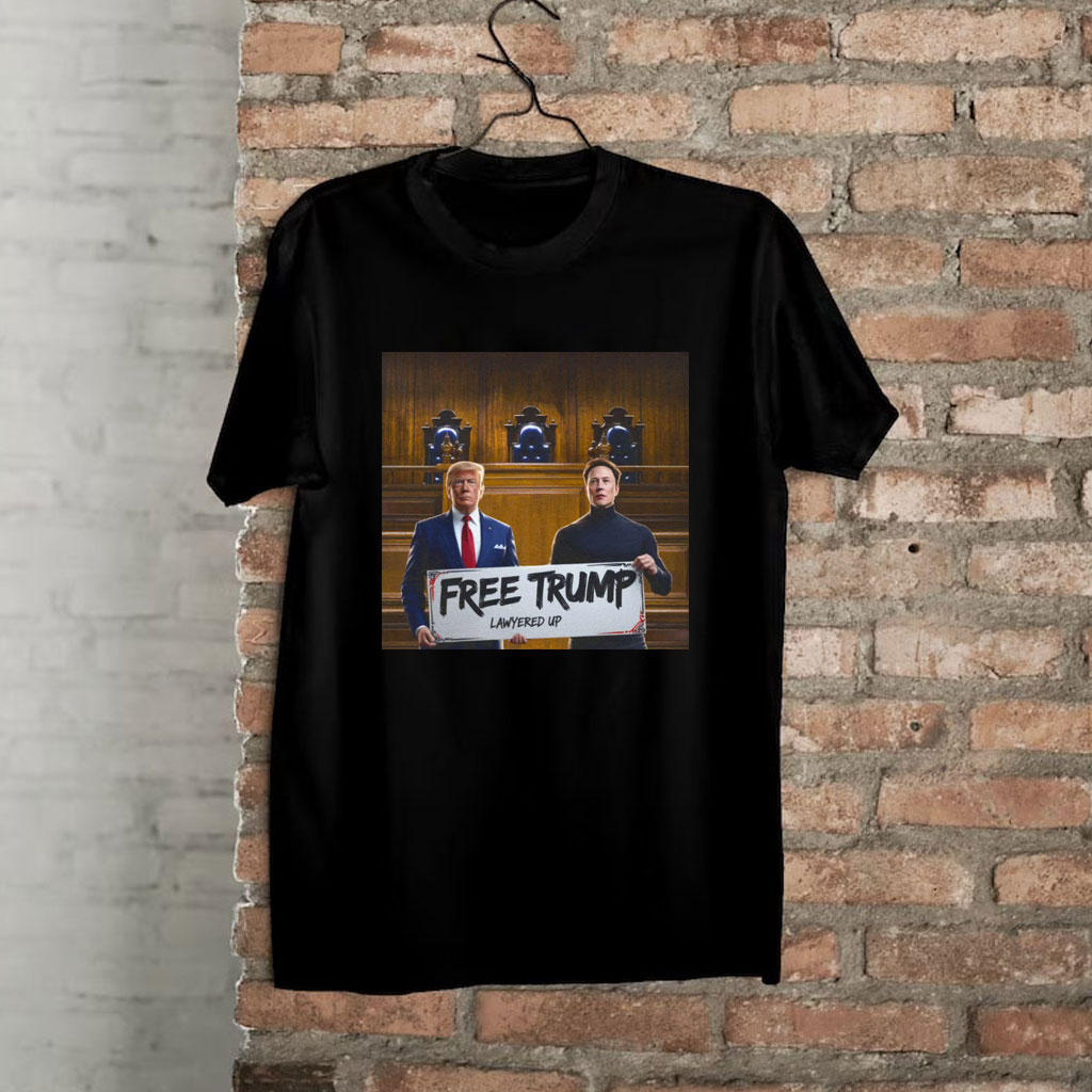 Elon Musk Supports Trump to Save Democracy ,Dark MAGA activated Rally Shirt