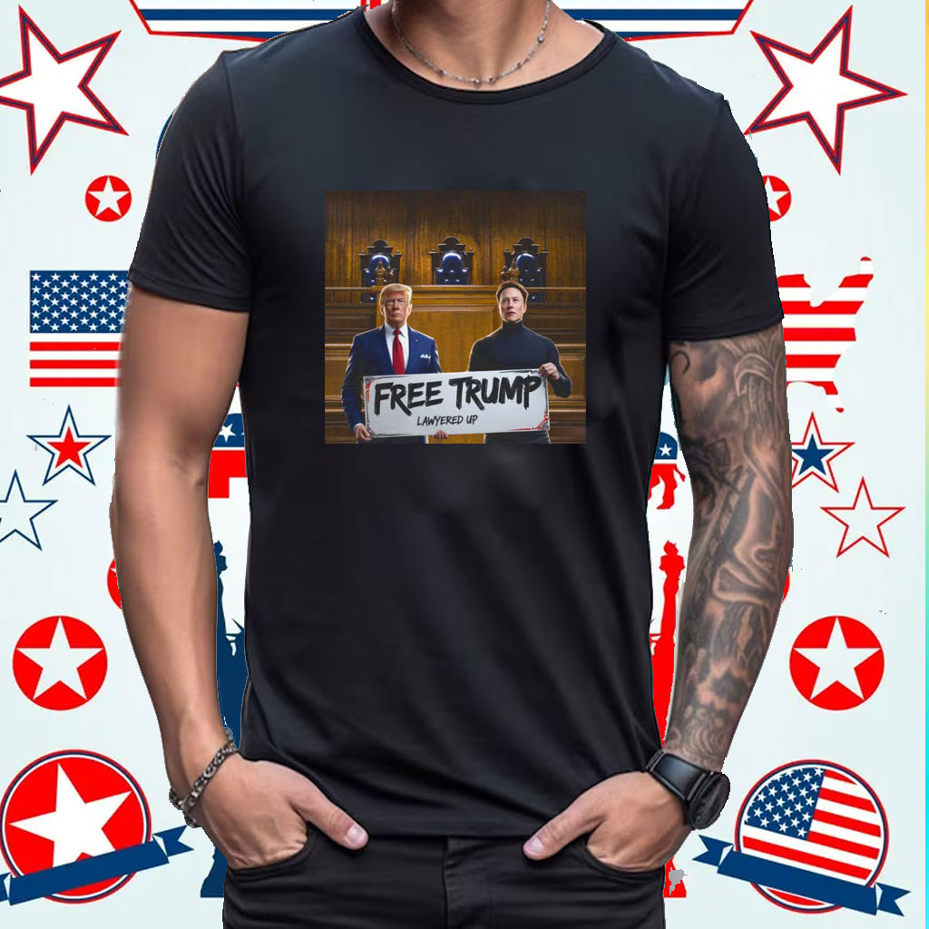Elon Musk Supports Trump to Save Democracy ,Dark MAGA activated Rally Shirt