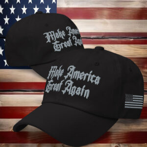 Elon Musk-Trump Dark Gothic Maga Hat